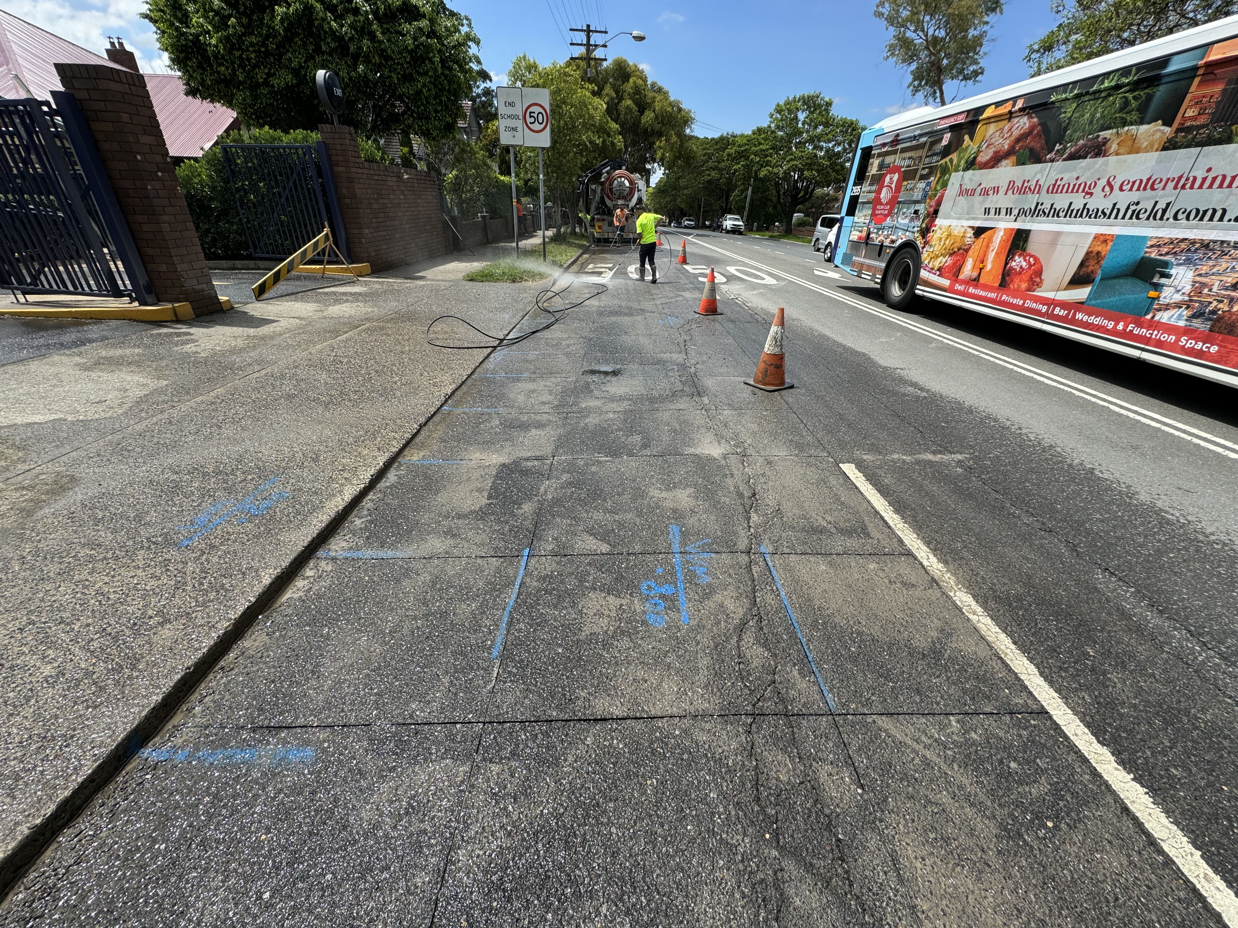 Burwood Rd & Liverpool Rd, Burwood — Road Slabs — image 2